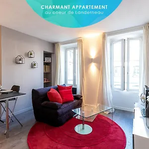 Appartement Logis Du Rohan - 38m² Cosy, Hypercentre, Landerneau